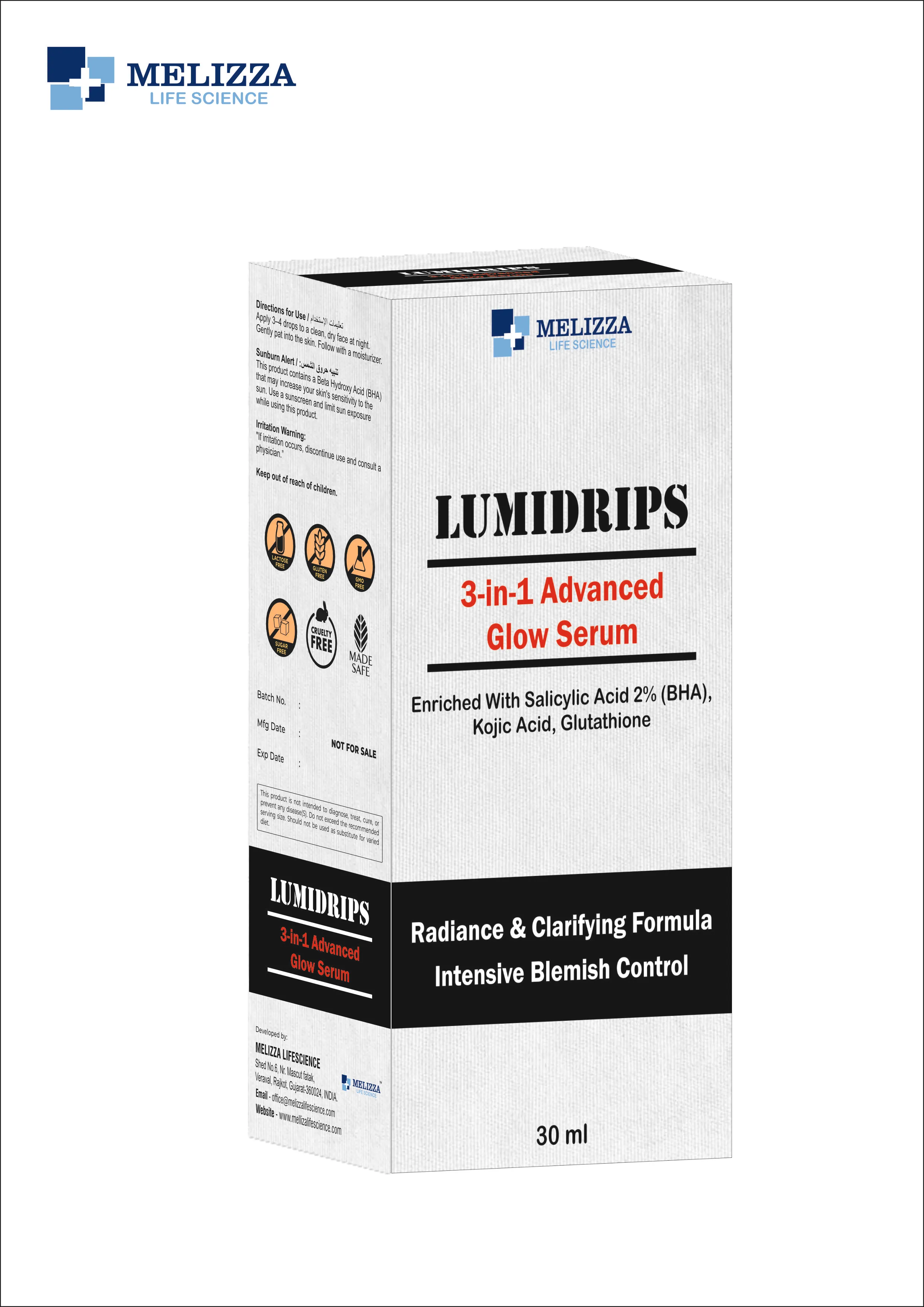 LUMIDRIPS FACE SERUM